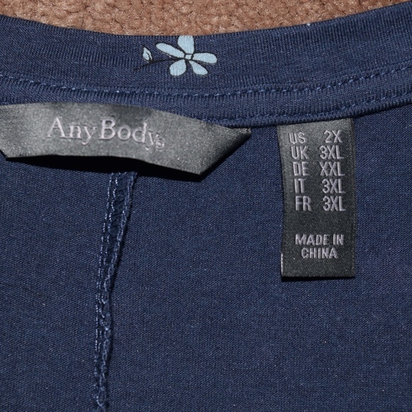 Any Body Plus size top size 2X - Picture 3 of 4
